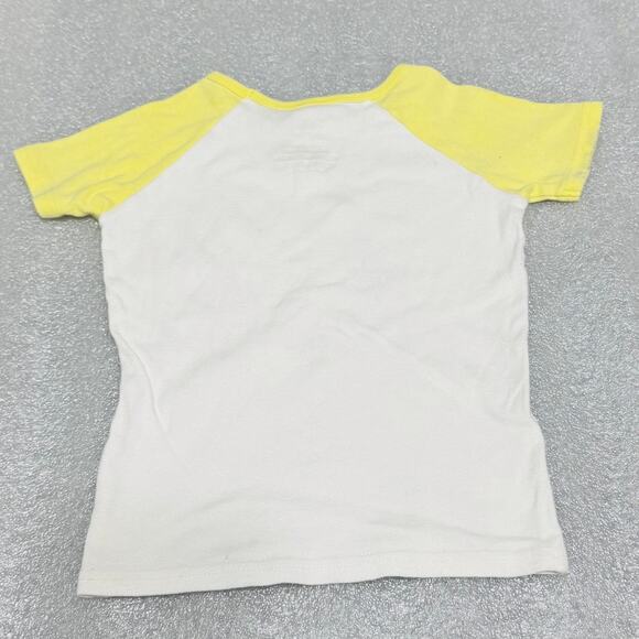 Est. 1989 Place Toddler Girl's Rainbow & Heart Live Love Short Sleeve Top 5T - Picture 4 of 6